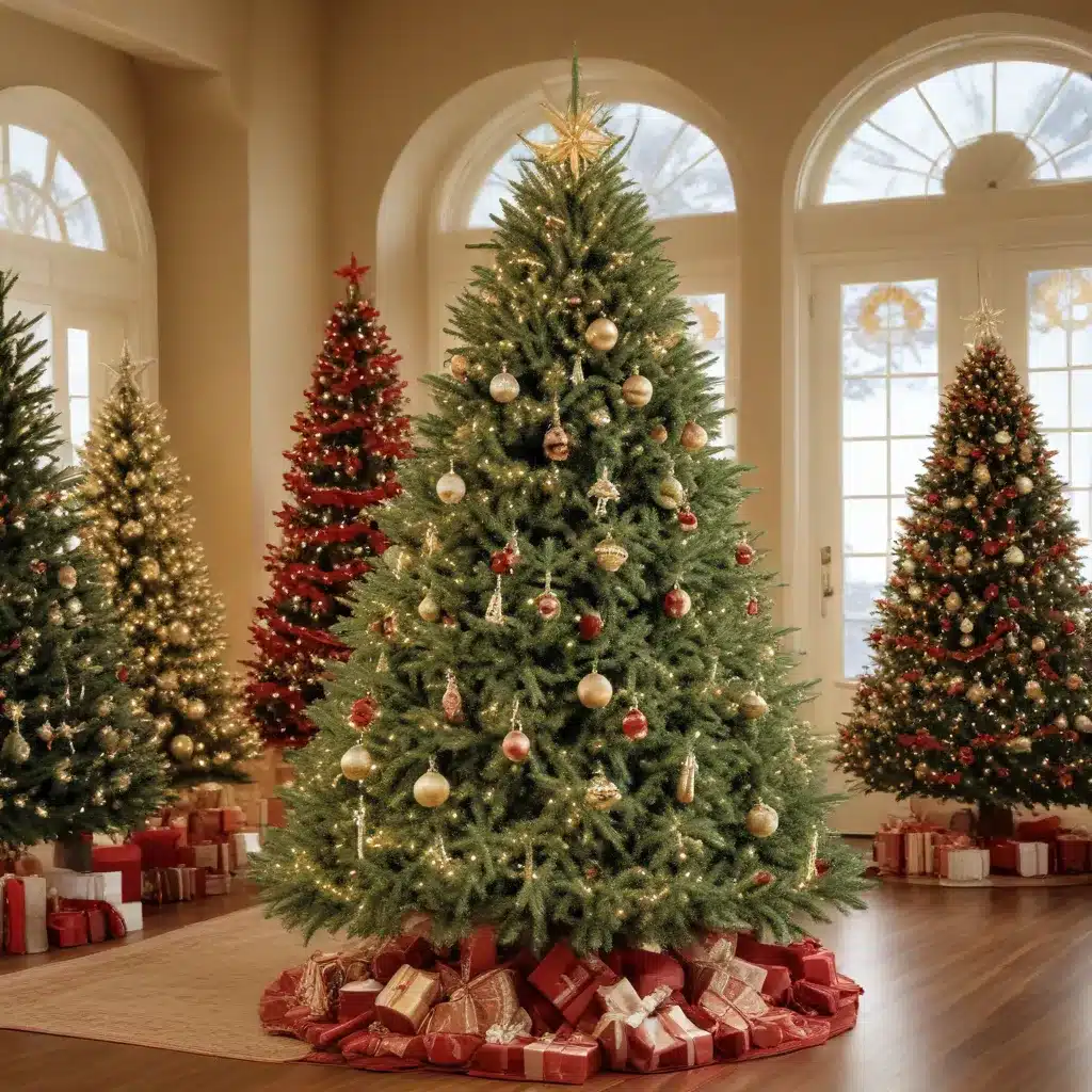 Abundant Allure: Artificial Christmas Trees Brimming with Holiday Spirit