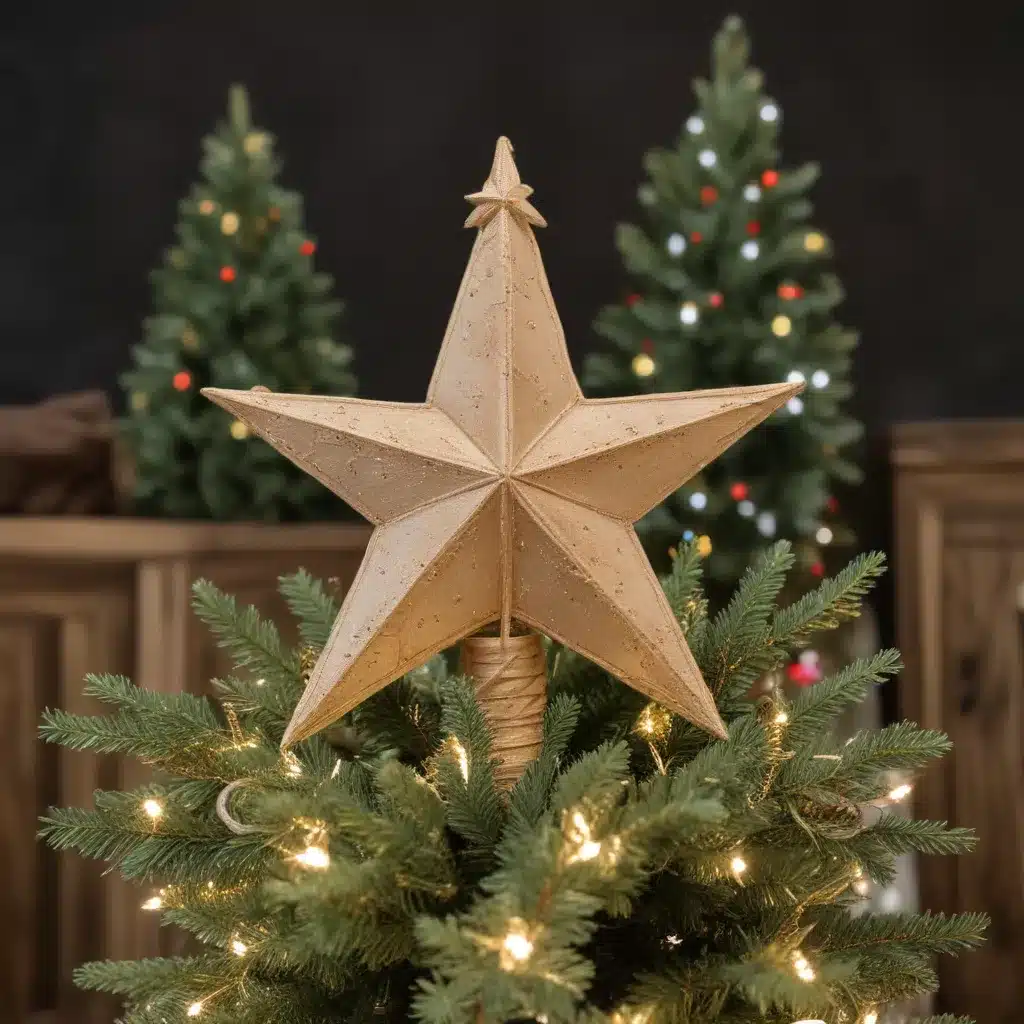 Artificial Christmas Tree Topper Trends: Crowning Your Holiday Display