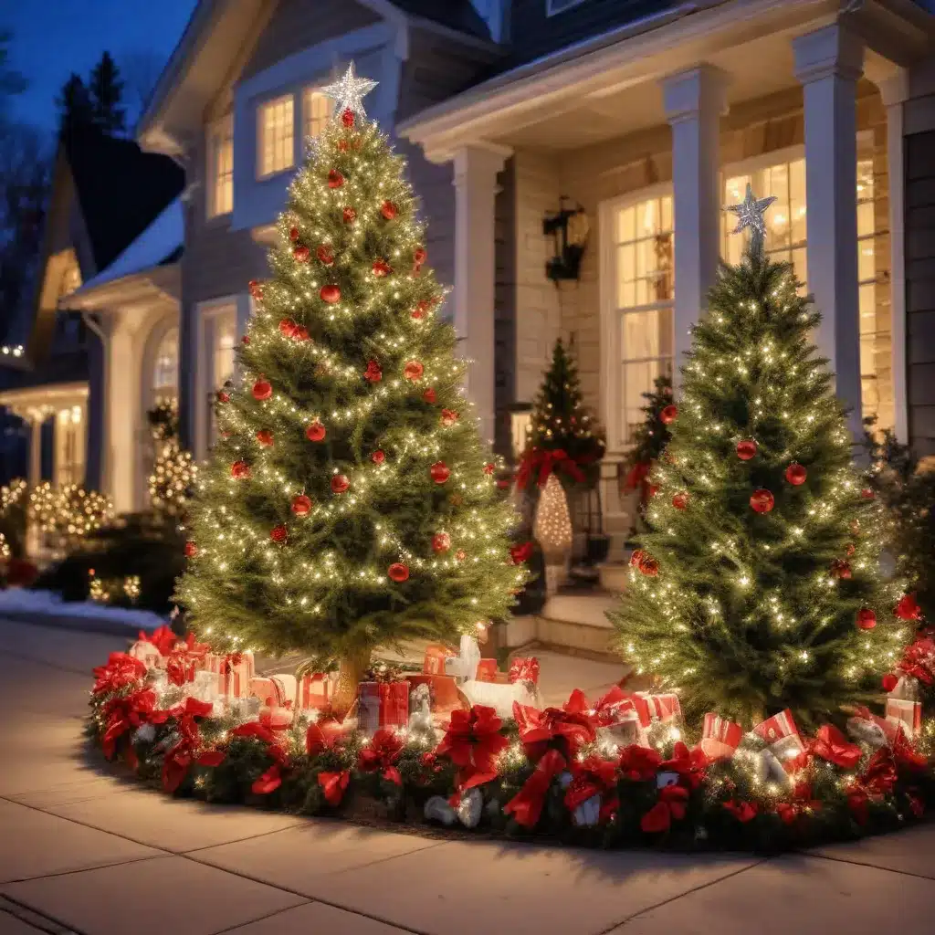 Dazzling Outdoor Christmas Tree Displays to Impress Your Neighbors