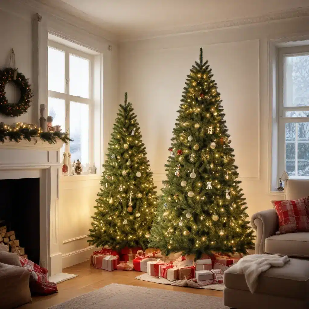 Decorating Snug Spaces with Compact Artificial Christmas Trees: A Space-Saving Solution