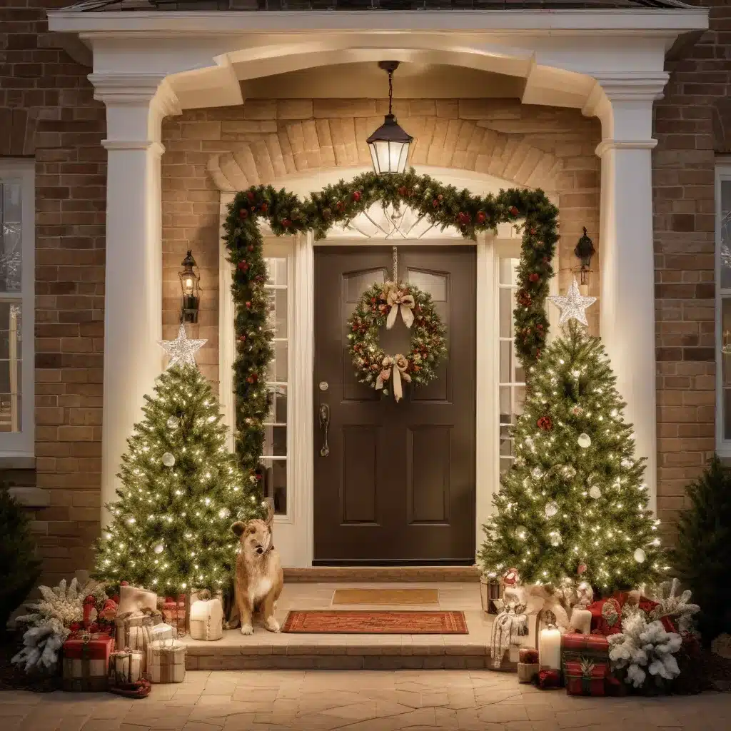 Elevate Your Outdoor Decor: Artificial Christmas Tree Displays to Impress at Your Front Entryway