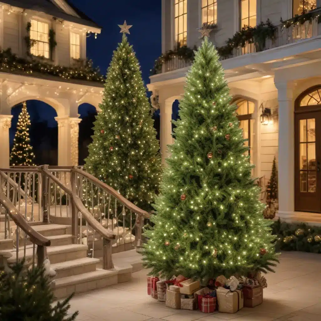 Elevate Your Outdoor Oasis: Artificial Christmas Tree Displays to Captivate and Delight