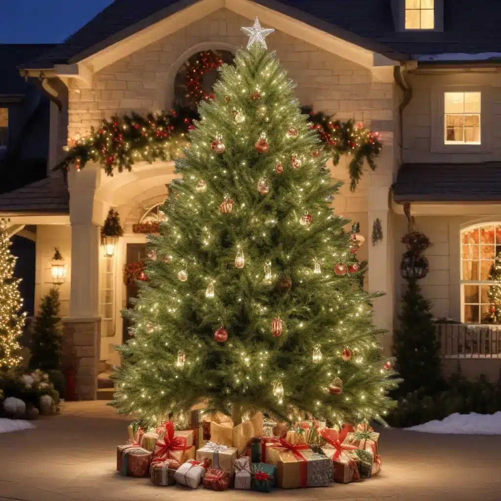 Elevating Outdoor Spaces: Artificial Christmas Tree Decor to Captivate and Delight