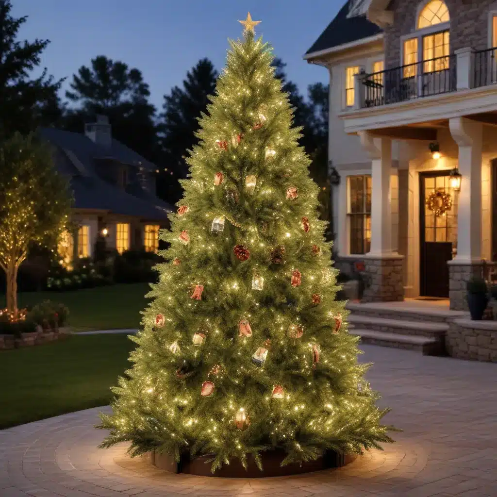 Elevating Outdoor Spaces: Artificial Christmas Tree Decor to Captivate and Inspire