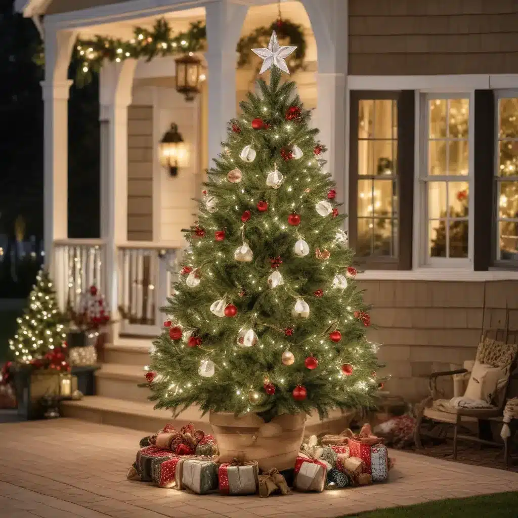 Embrace the Holiday Spirit: Outdoor Artificial Christmas Tree Decor Ideas