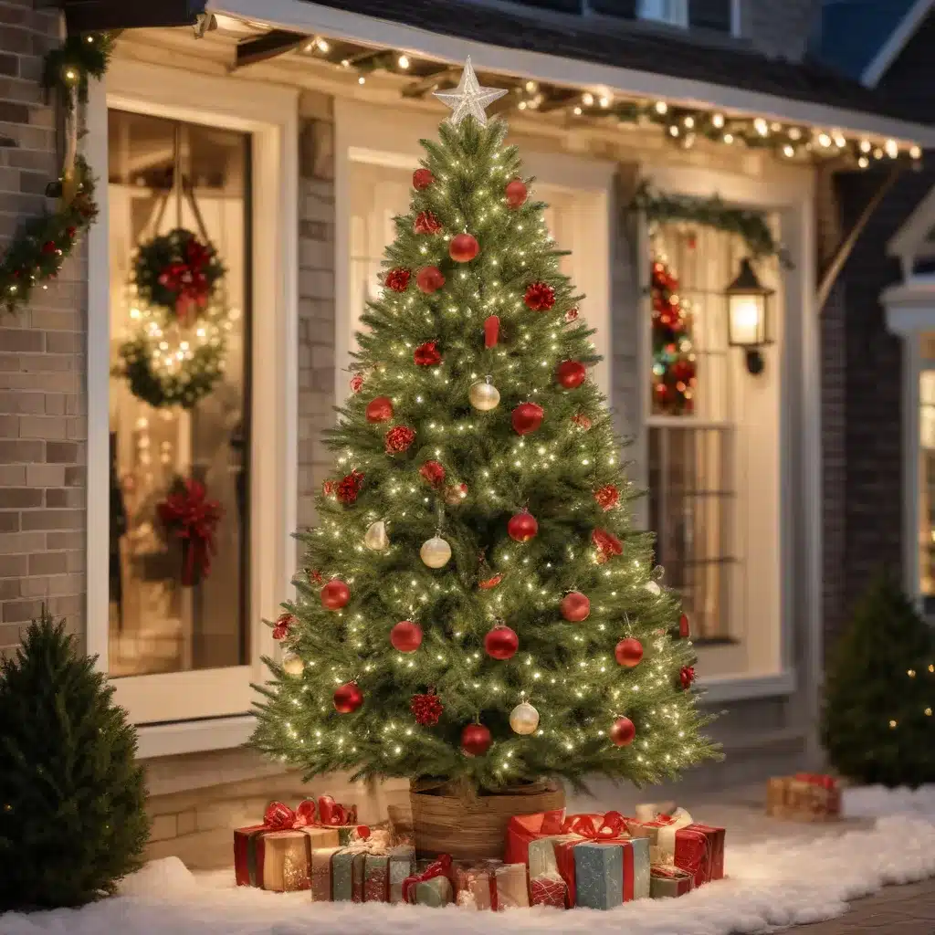 Embrace the Holiday Spirit: Outdoor Artificial Christmas Tree Decor Trends