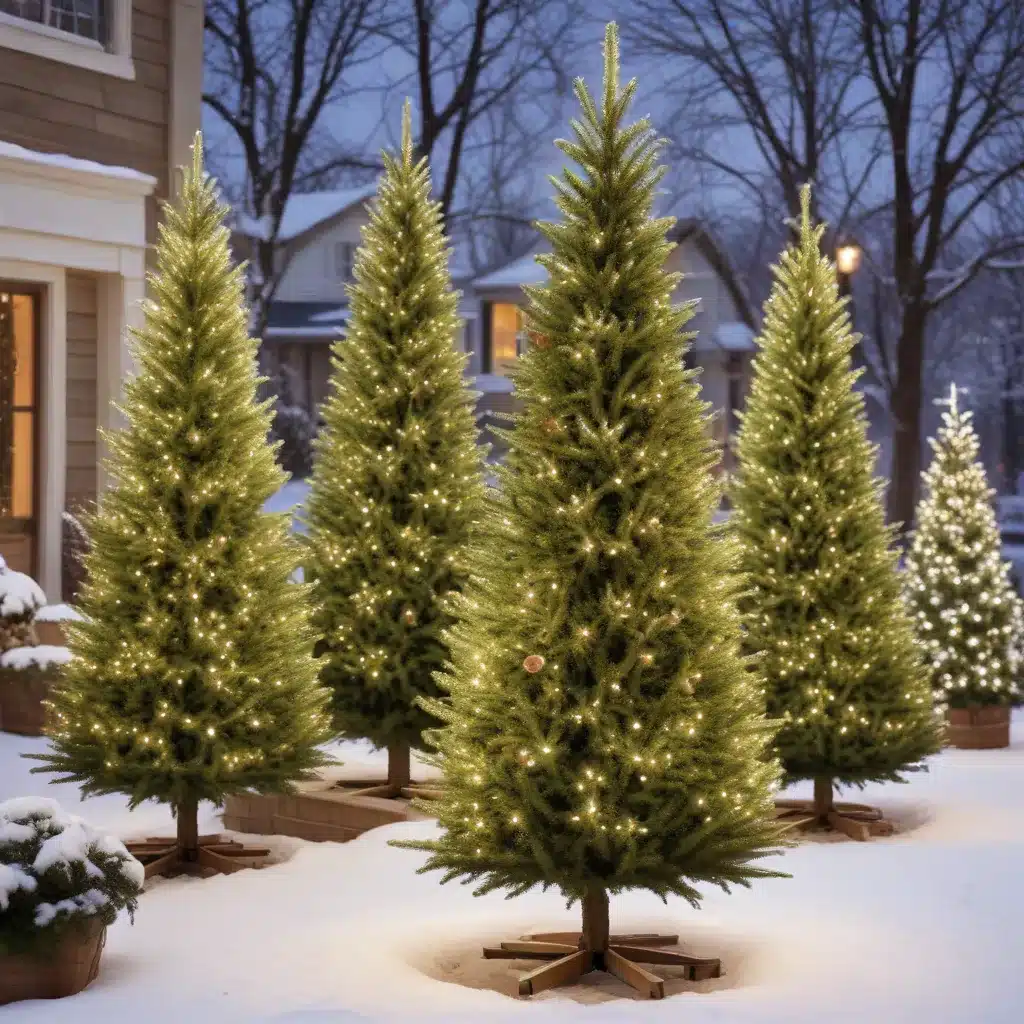 Embrace the Outdoors: Artificial Christmas Trees to Brighten Your Winter Landscape