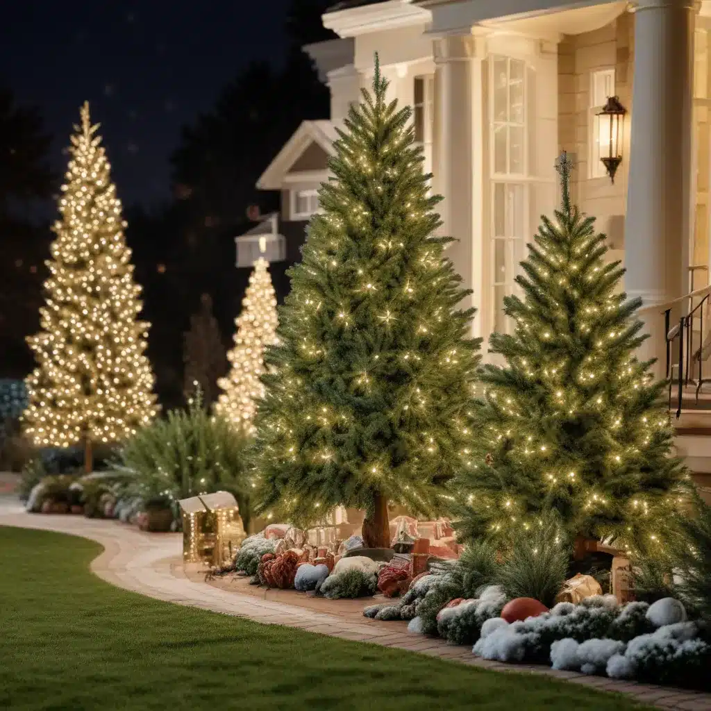 Embrace the Outdoors: Artificial Christmas Trees to Elevate and Enhance Your Curb Appeal