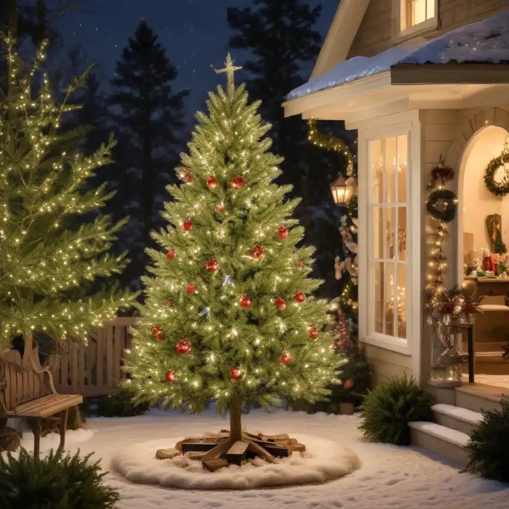 Embrace the Outdoors: Decorating Artificial Christmas Trees for Your Enchanting Winter Garden