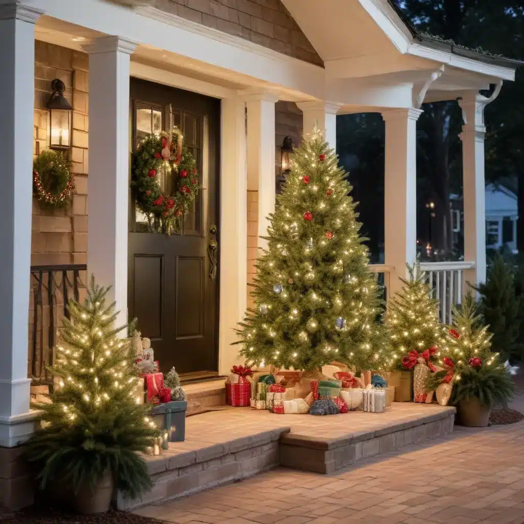 Embrace the Outdoors: Decorating Artificial Christmas Trees for Your Festive Porch