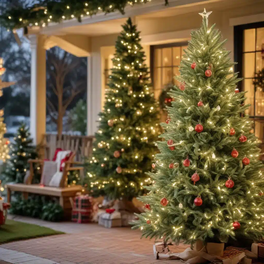 Embrace the Outdoors: Decorating Artificial Christmas Trees for Your Garden