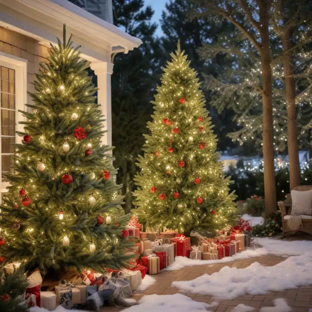 Embrace the Outdoors: Decorating Artificial Christmas Trees for Your Winter Garden