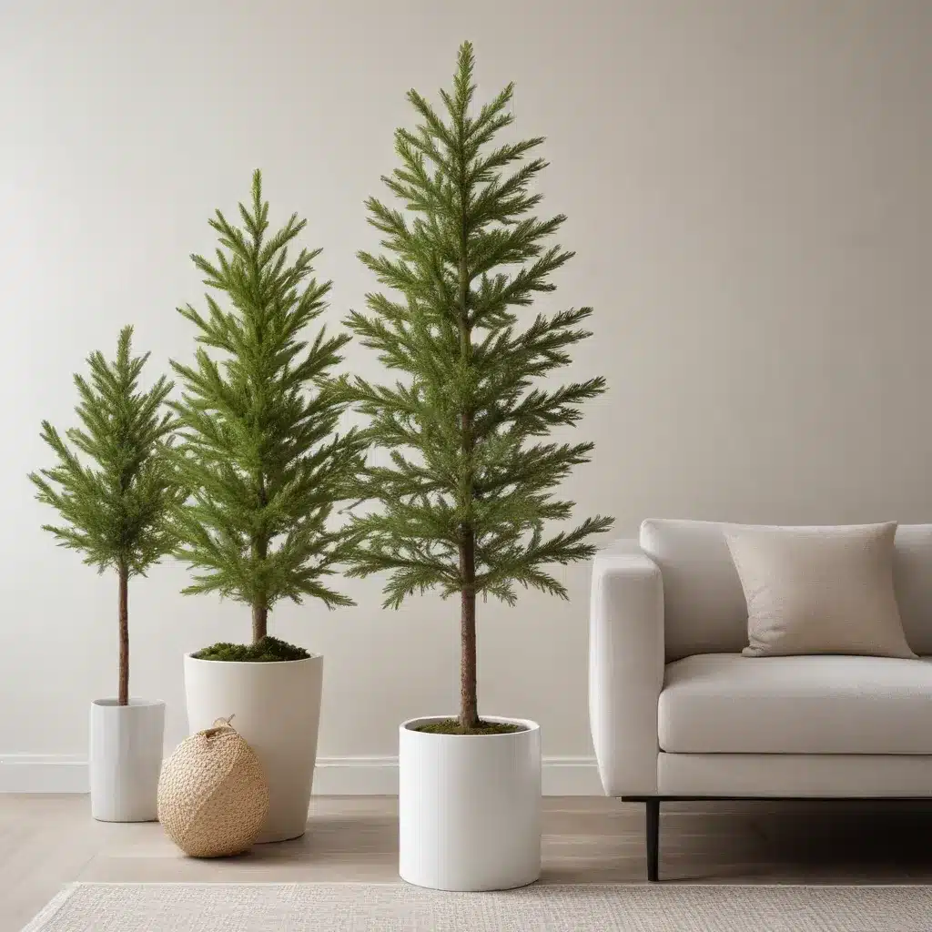 Embracing Minimalism: Sleek and Stylish Artificial Tree Accents