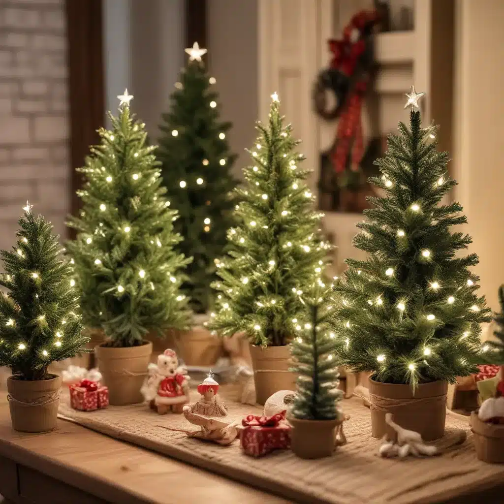 Embracing the Charm of Miniature Artificial Christmas Trees in Small Spaces