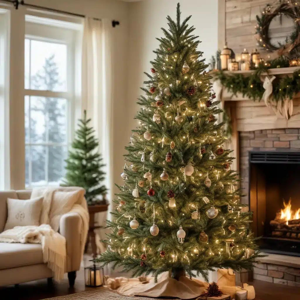 Embracing the Outdoors: Unique Artificial Christmas Tree Decor Ideas