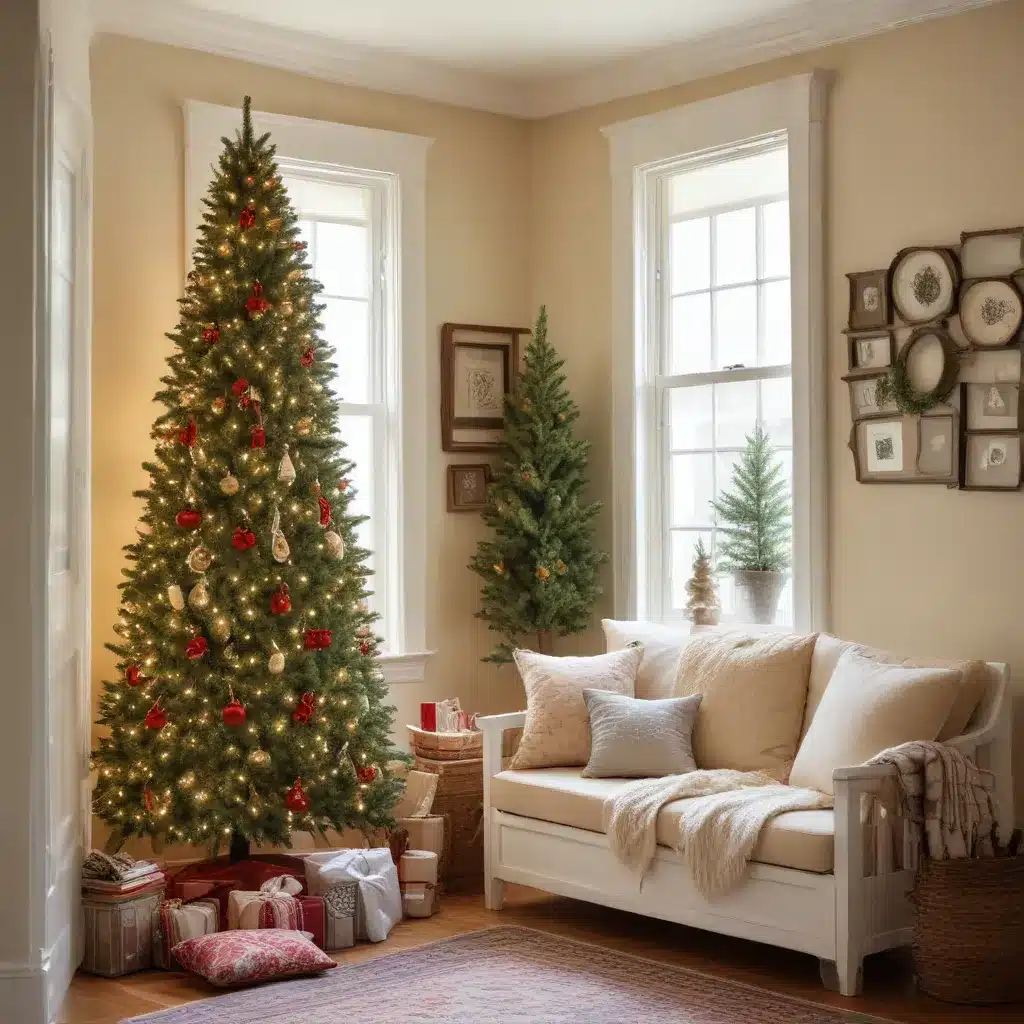 Festive Flourishes for Cramped Quarters: Adorning Cozy Nooks with Artificial Trees