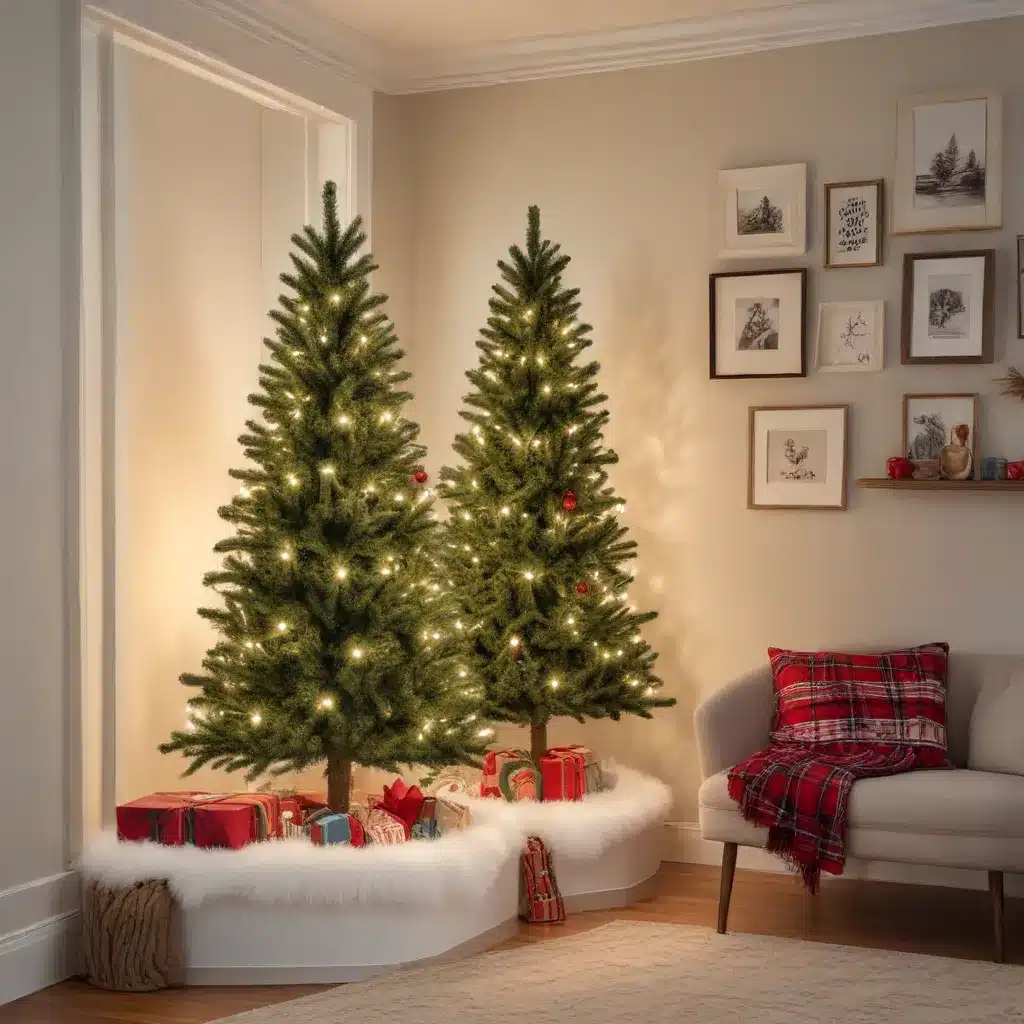 Festive Solutions for Tight Quarters: Compact Artificial Trees for Cozy Nooks