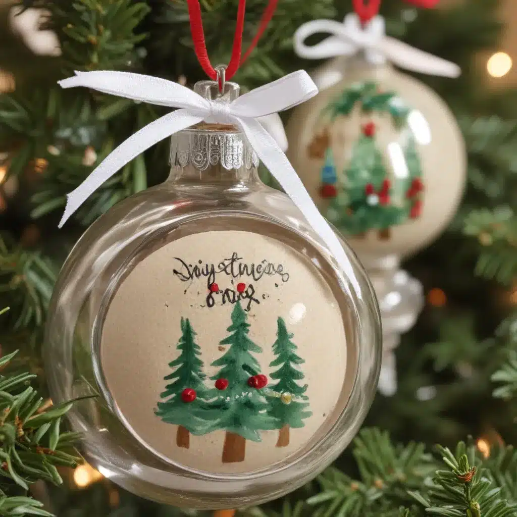 Homemade Holiday Treasures: Create Keepsake DIY Ornaments