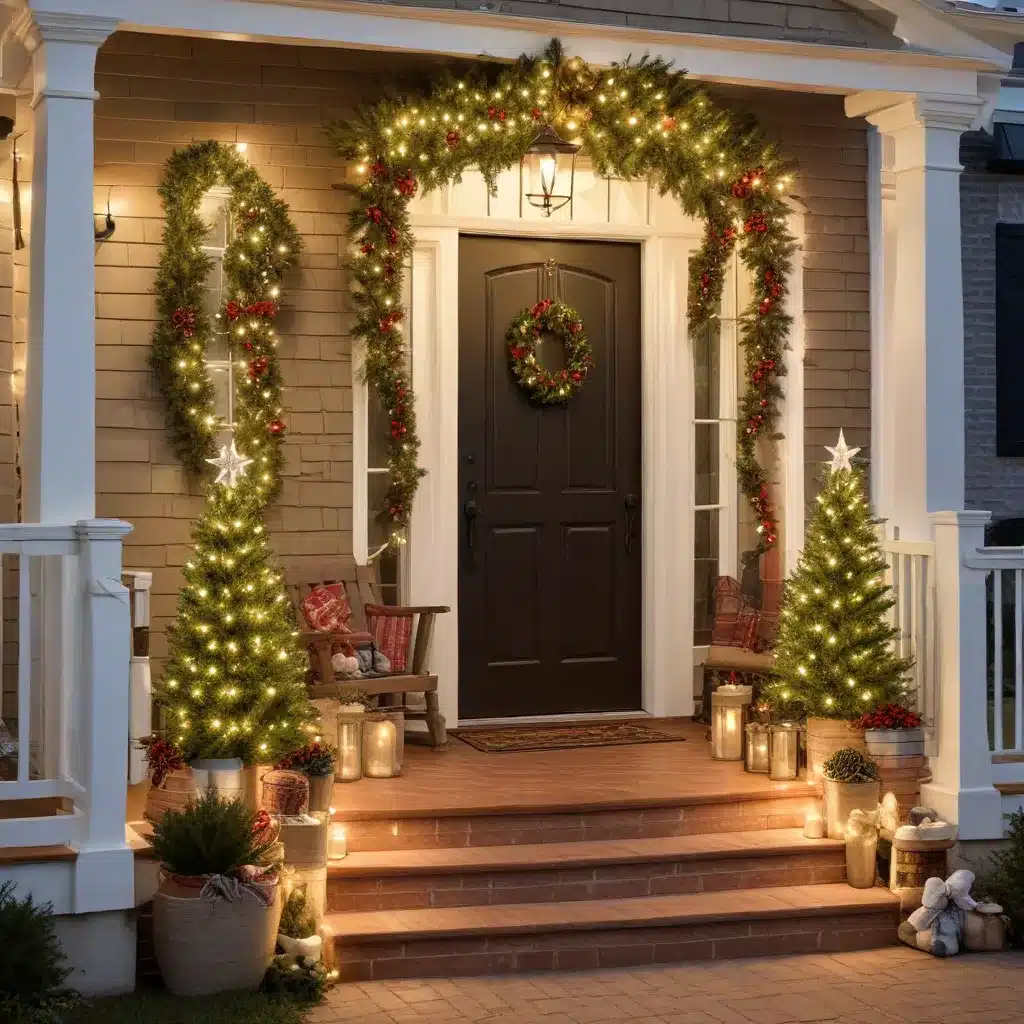 Illuminate the Outdoors: Artificial Christmas Tree Decorations for Your Porch