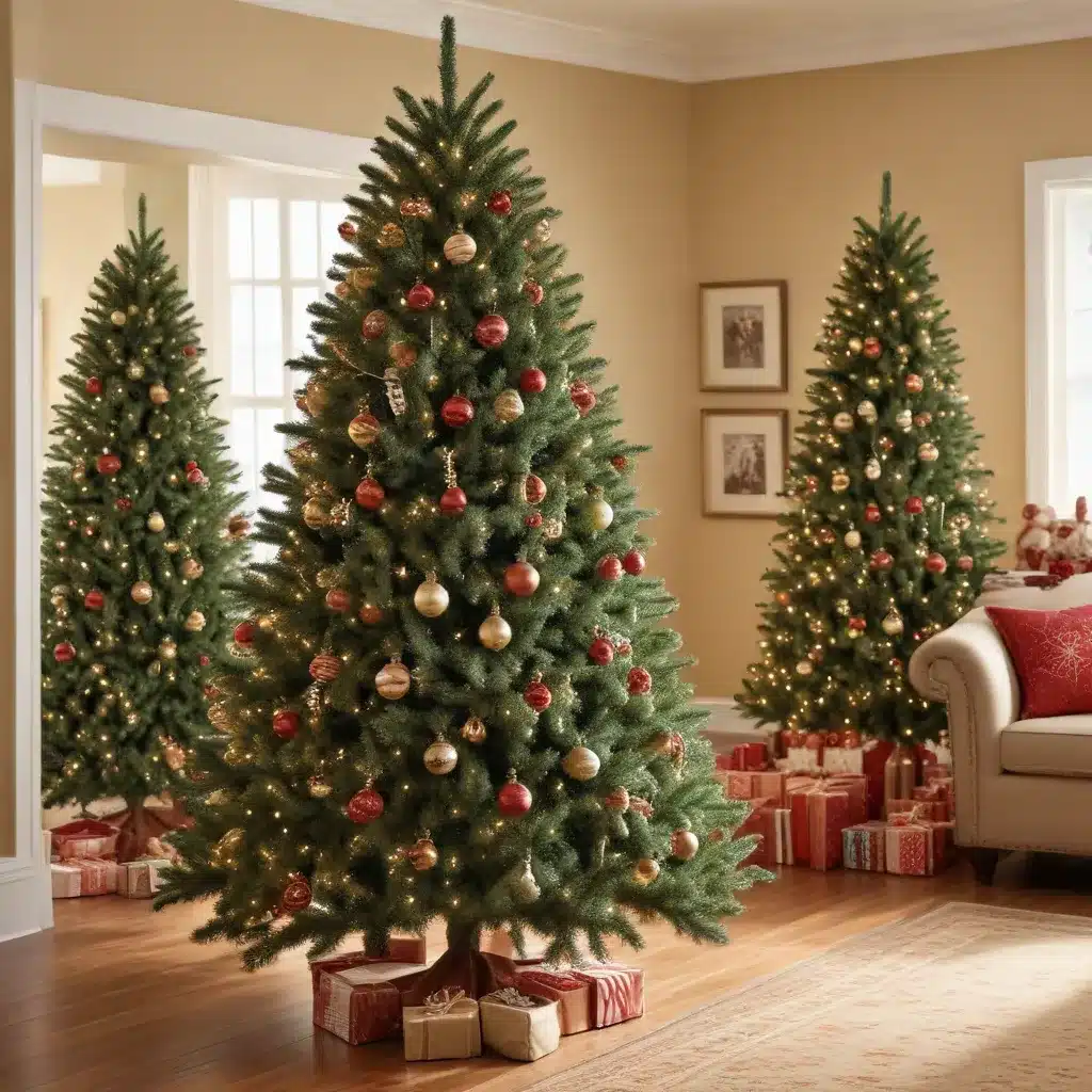 Ornament Oasis: Artificial Christmas Trees Designed for Easy Decoration