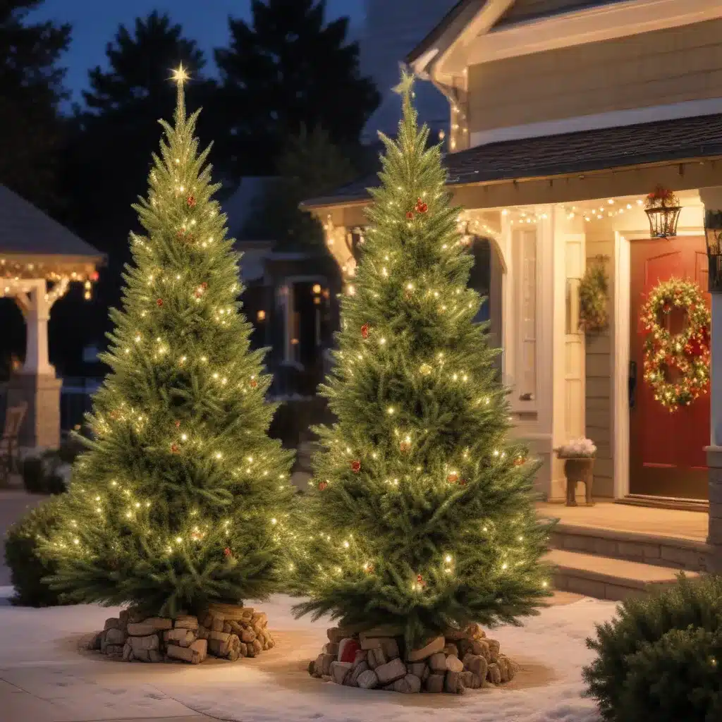 Outdoor Christmas Tree Ideas to Transform Your Landscape this Season