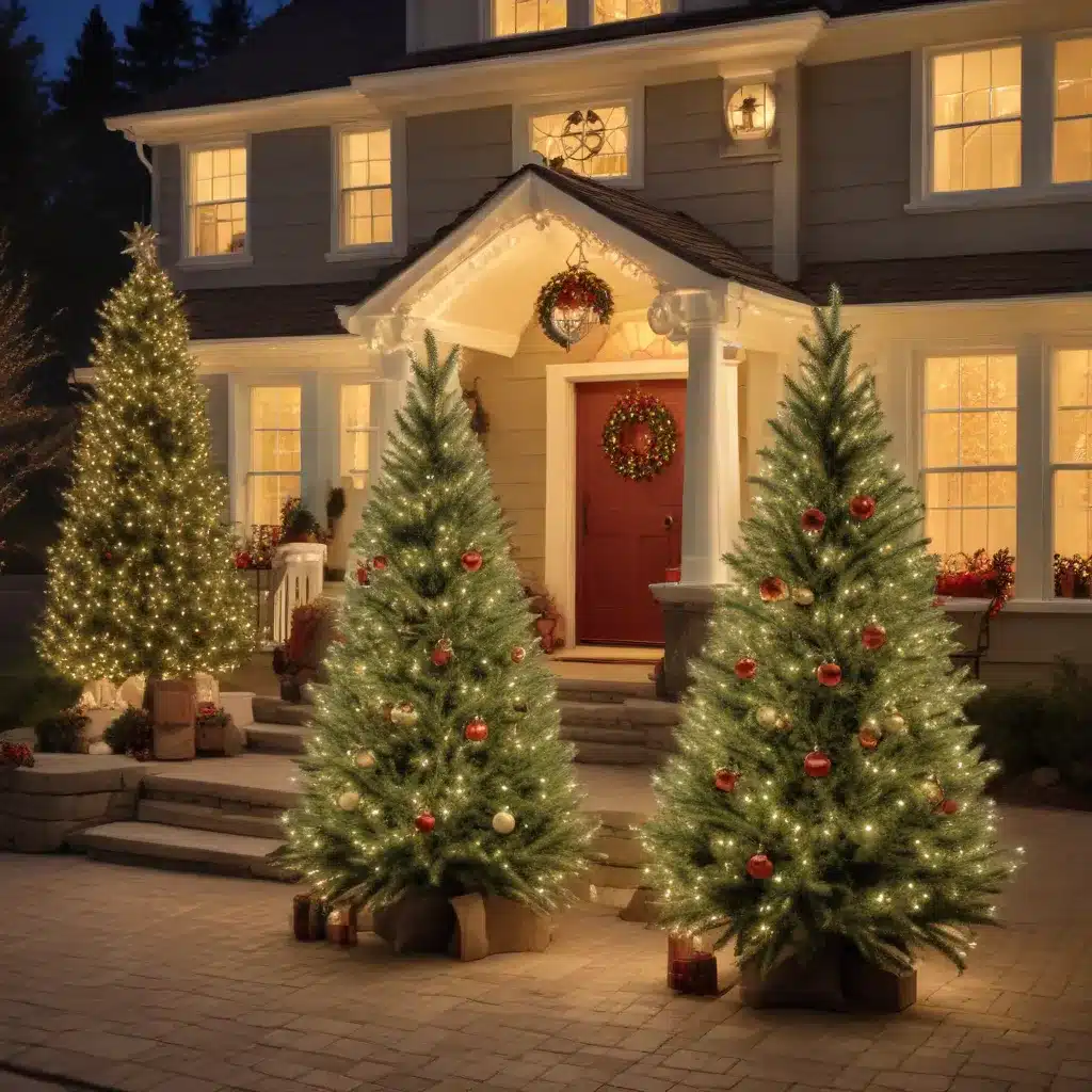 Outdoor Christmas Trees: Dazzling Outdoor Displays Bringing the Holidays Home