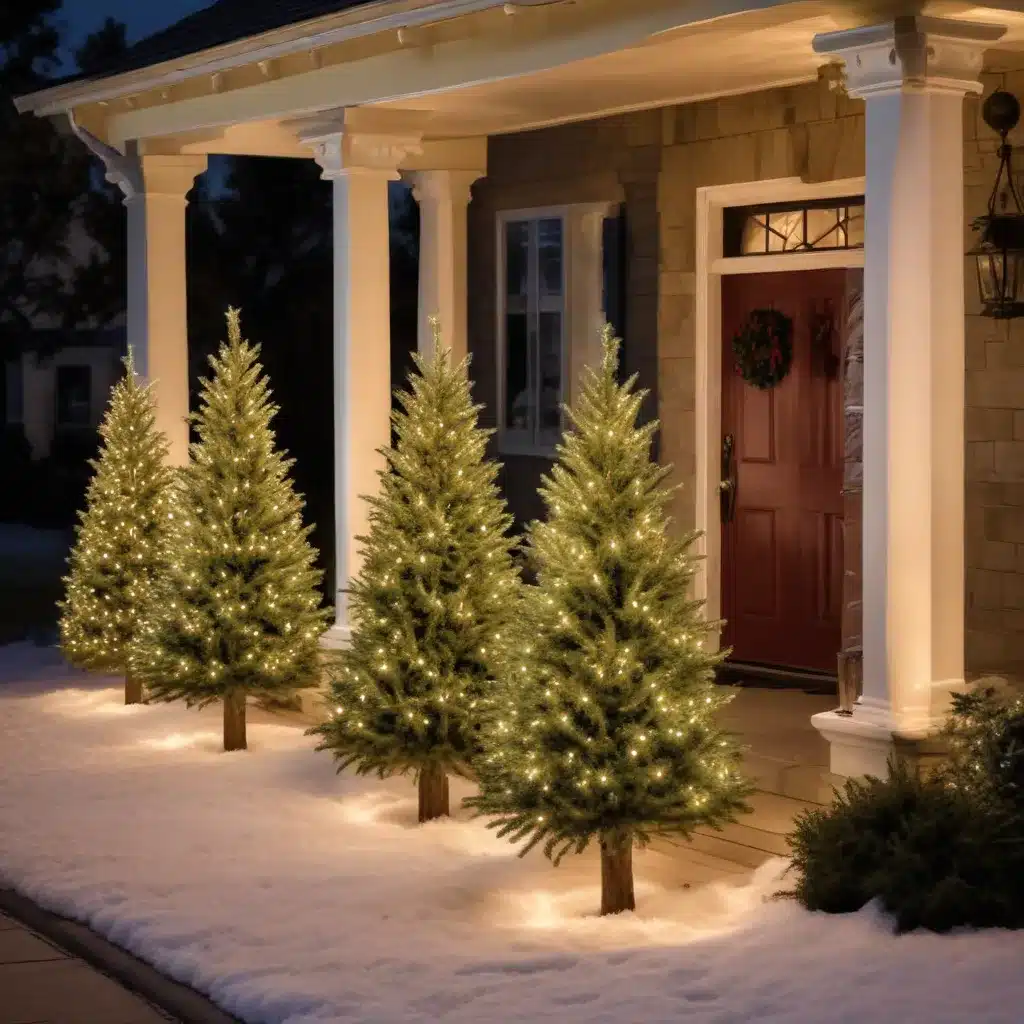 Outdoor Christmas Trees: Lighting Up the Night with Holiday Cheer