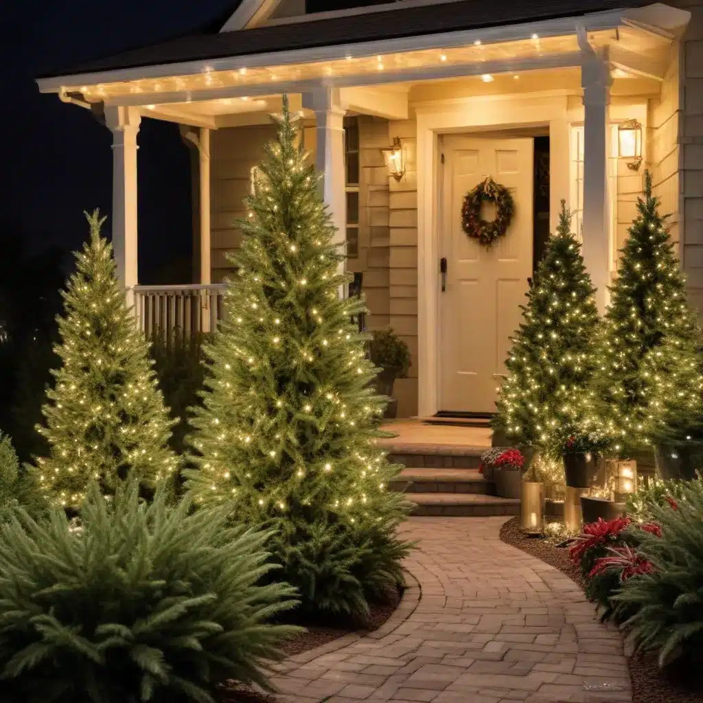 Outdoor Christmas Trees: Lighting Up the Night with Radiant Holiday Cheer and Style