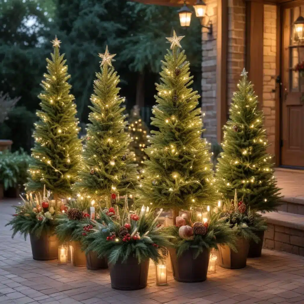 Outdoor Christmas Trees: Sparkling Centerpieces for Your Festive Backyard