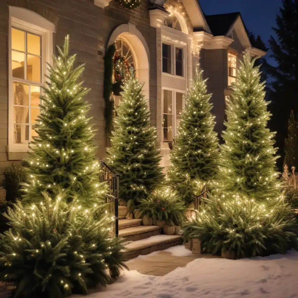 Outdoor Christmas Trees: Transforming Your Front Yard into a Enchanting Winter Paradise