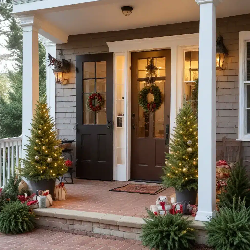 Outdoor Christmas Trees: Transforming Your Porch into a Cozy Festive Escape