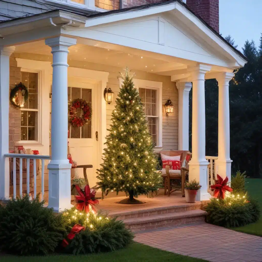 Outdoor Christmas Trees: Transforming Your Porch into a Festive Escape