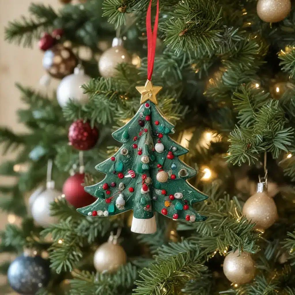 Personalize Your Artificial Tree with Handmade Holiday Ornaments