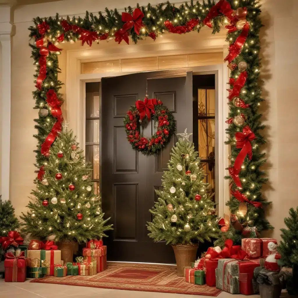Themed Christmas Trees: Bringing Elegance and Cheer to Your Doorway