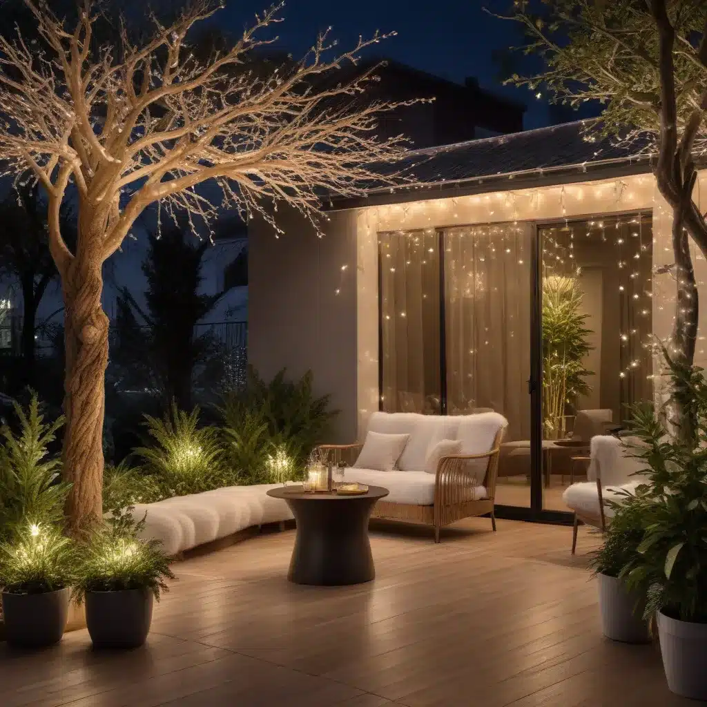 Transform Your Space into a Winter Oasis with These Mesmerizing and Immersive Lighting Displays
