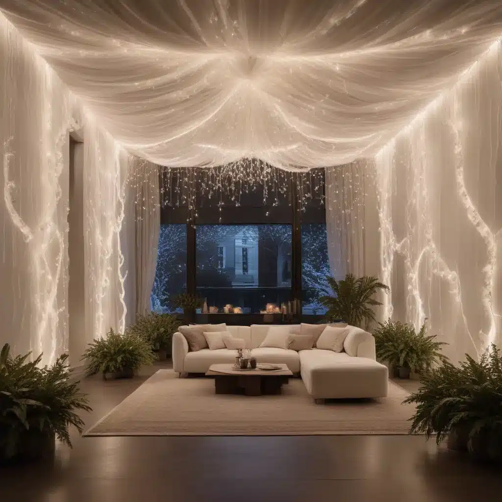 Transform Your Space into a Winter Oasis with These Mesmerizing and Immersive Lighting Installations