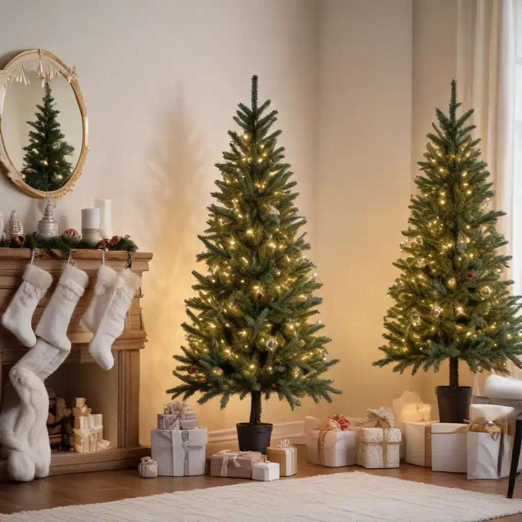 Transforming Tiny Spaces into Christmas Wonderlands with Compact Artificial Trees