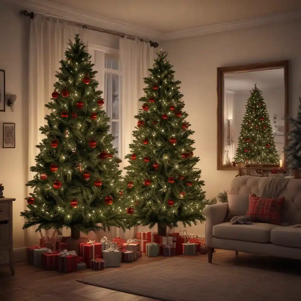 Artificial Trees: Bringing the Festive Spirit to Tight Quarters