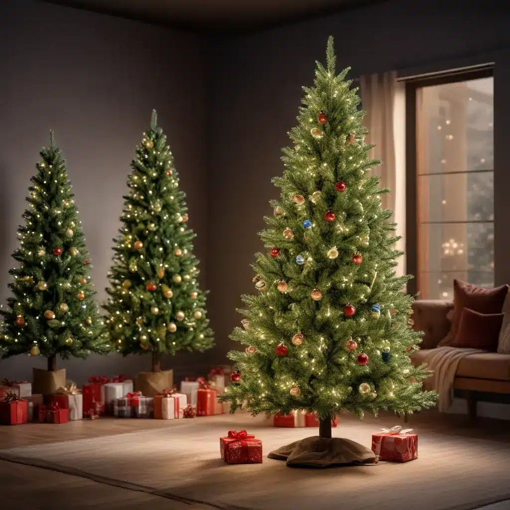 Elevate Your Festive Spirit with Artificial Trees that Illuminate Your Home