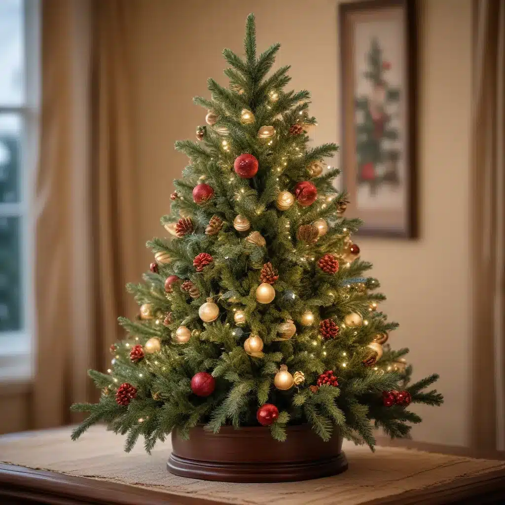Plug-and-Play Perfection: Decorating with Pre-Lit Christmas Tree Centerpieces